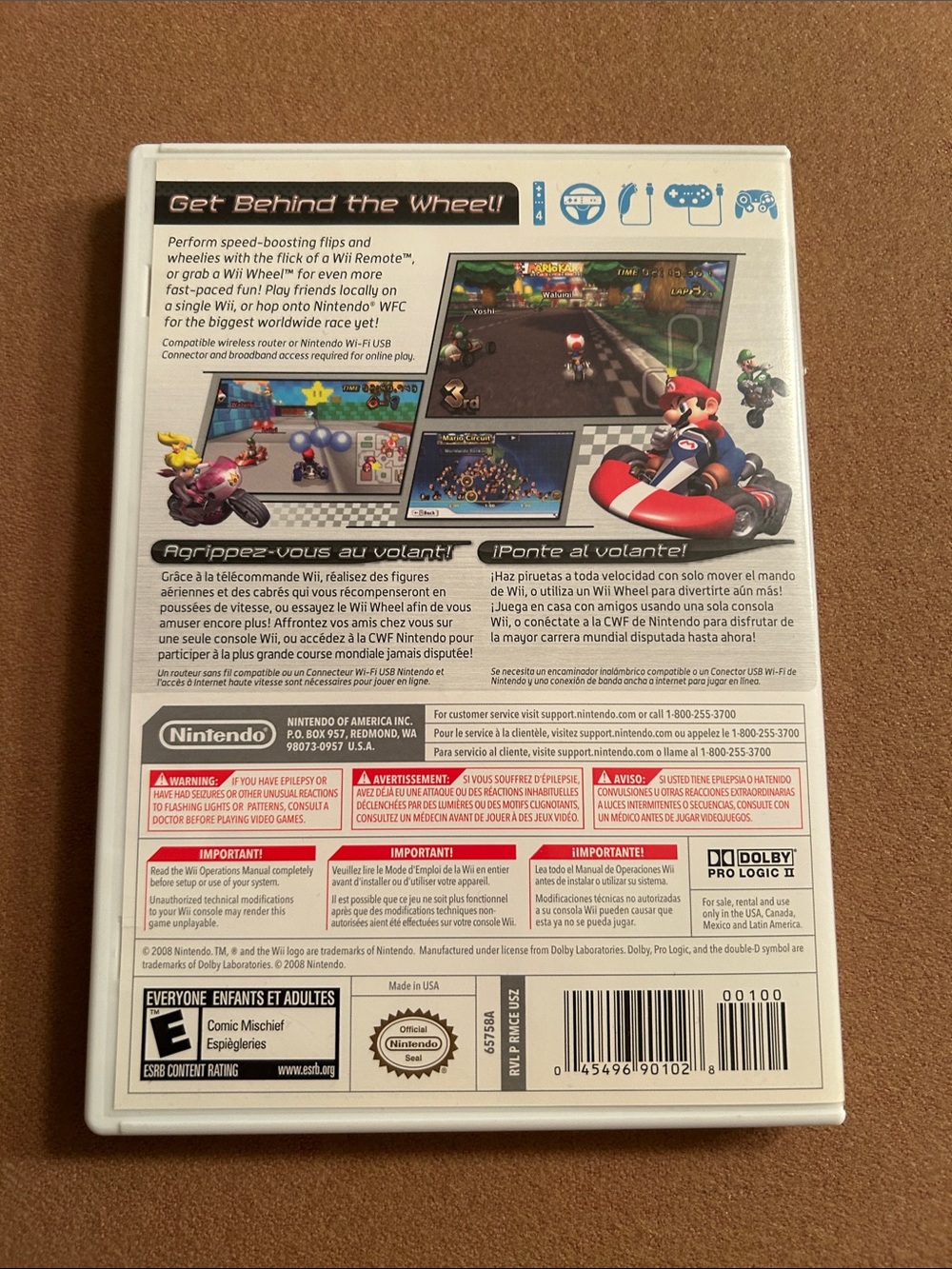 2005 Nintendo Mario Kart Wii - Picture 2 of 6